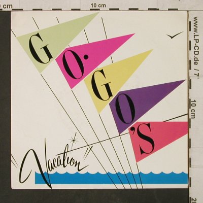 Go Go's: Vacation / Beatnik Beach, Illegal Records(ILSA-2557), NL, 1982 - 7inch - T1513 - 3,00 Euro