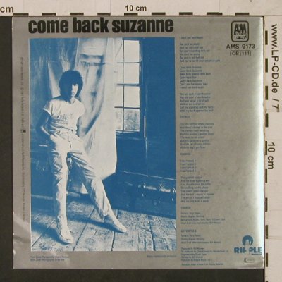 Wyman,Bill: Come Back Suzanne/Seventeen, AM (AMS 9173), NL,m/vg+, 1981 Typ: 7" Best.-Nr.: T1533 Preis: 4,00 Euro