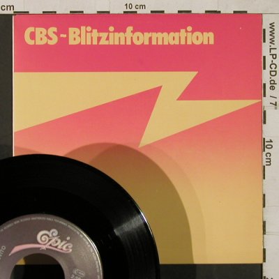 DeVito,Karla: Almost Saturday Night / Bloody Bess, Epic/CBS-BlitzInfo (EPCA 1699), NL, 1981 Typ: 7" Best.-Nr.: T1568 Preis: 4,00 Euro