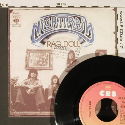 Nighttrain: Rag Doll / Soory to say bye bye, CBS(S 6591), NL, Stoc, 1978 - 7inch - T160 - 2,50 Euro