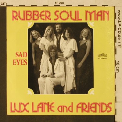 Lux Lane and Friends: Rubber Soul Man, Facts, Intercord(INT 110.037), D, 1977 - 7inch - T1624 - 5,00 Euro