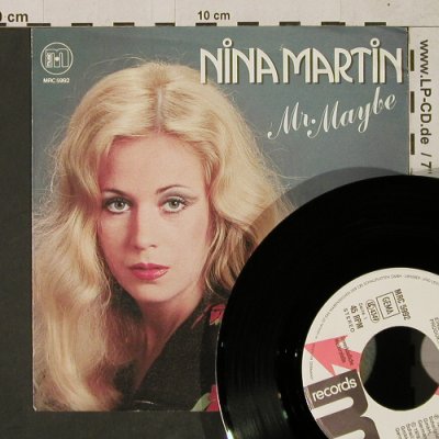 Martin,Nina: Mr.Maybe / Love Me,Musterplatte, M Rec,/CBS BlitzInfo(MRC 5992), D, 1978 - 7inch - T1645 - 5,00 Euro