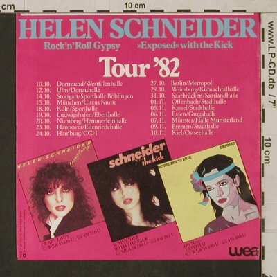 Schneider,Helen w.t.Kick: Piece of my Heart / The Pro, WEA(WEA 19 271), D, 1982 - 7inch - T1664 - 3,00 Euro