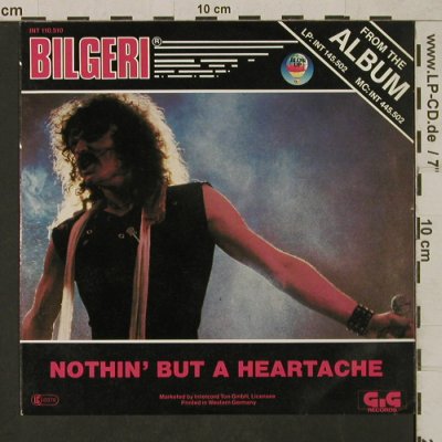 Bilgeri: Nothin' But a Heartache, Blow Up/GiG(INT 110.510), D, 1982 - 7inch - T1668 - 3,00 Euro