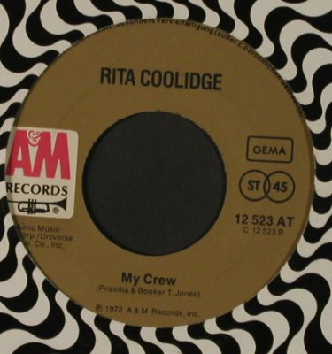 Coolidge,Rita: Fever / My Crew, LC, AM (12 523 AT), D, 1972 Typ: 7" Best.-Nr.: T1746 Preis: 5,00 Euro