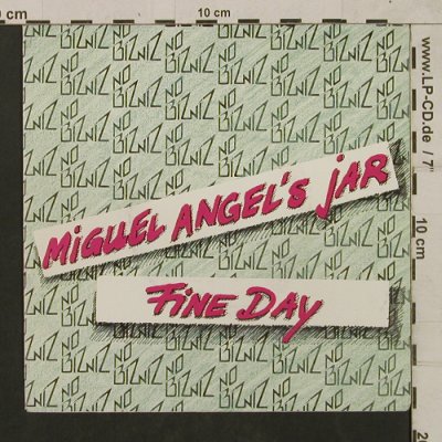 No Bizniz: Miguel Angel's Jah/Fine Day, Arrow(ID 76.12979), D,oneSided, 1983 - 7inch - T1771 - 7,50 Euro