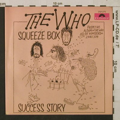 Who: Squeeze Box/Success Story,kl.Welle, Polydor(2121 275), D, 1975 - 7inch - T1864 - 5,00 Euro