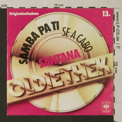 Santana: Samba Pa Ti/Se A Cabo, CBS-Oldiethek 13(CBS 1840), D, 1981 - 7inch - T1964 - 2,50 Euro