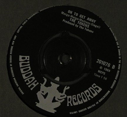 Tokens: She lets her hair down/Oh to get aw, Buddah, FLC(201076), UK, 1969 - 7inch - T1992 - 5,00 Euro