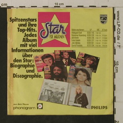 Mr. Walkie Talkie: Be My Boogie Woogie Baby, m-/vg+, Philips(6003 527), D, 1976 - 7inch - T2014 - 2,50 Euro