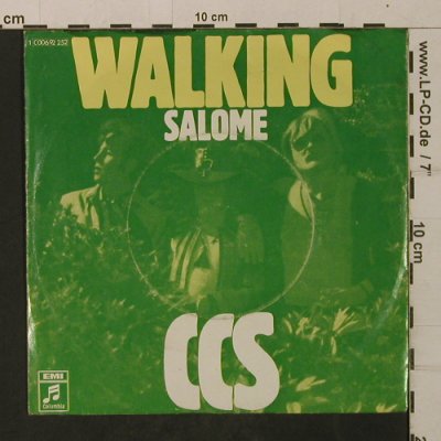 C.C.S.: Walking / Salome, vg+/vg+, Columbia(C 006-92 252), D,  - 7inch - T2027 - 3,00 Euro