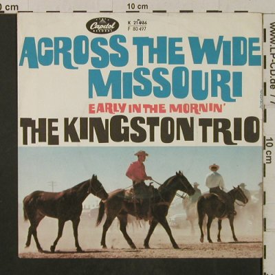 Kingston Trio: Across the Wide Missouri --/m-, Capitol(K 21 936), D,  - Cover - T2075 - 1,00 Euro