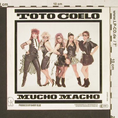 Toto Coelo: Dracula's Tango / Mucho Macho, Virgin(104849-100), D, 1982 - 7inch - T20 - 2,50 Euro