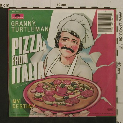 Turtleman,Granny: Pizza From Italia / My Destiny, Polydor (815 541-7), D, 1983 Typ: 7" Best.-Nr.: T2102 Preis: 1,50 Euro