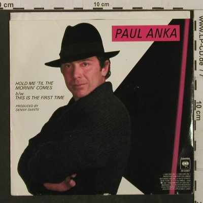 Anka,Paul: Hold Me 'til The Mornin' Comes, Columbia(38-03897), US,m-/vg+, 1983 - 7inch - T2113 - 1,50 Euro