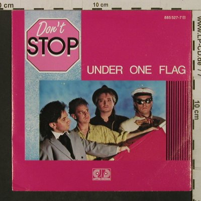 Don't Stop: Under One Flag / Safer Sex, Jupiter(885 527-7), D, 1987 - 7inch - T2136 - 1,50 Euro