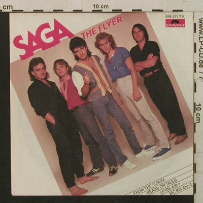 Saga: The Flyer / The Writing, Polydor(815 411-7), D, 1983 - 7inch - T2187 - 3,00 Euro