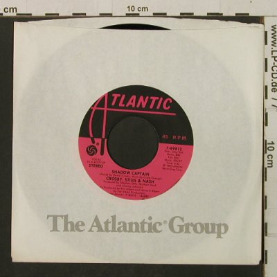 Crosby Stills+Nash: War Games / Shadow Captain, FLC, Atlantic (7-89812), US, 1983 Typ: 7" Best.-Nr.: T2199 Preis: 4,00 Euro
