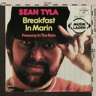 Tyla,Sean: Breakfast InMarin/Freeway InTheRain, Line (6.12849 AC), D, 1980 Typ: 7" Best.-Nr.: T2216 Preis: 1,50 Euro