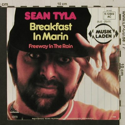 Tyla,Sean: Breakfast InMarin/Freeway InTheRain, Line (6.12849 AC), D, 1980 Typ: 7" Best.-Nr.: T2216 Preis: 1,50 Euro