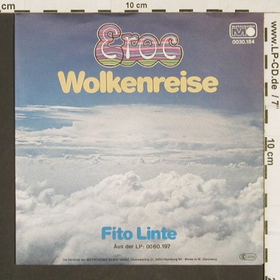 Eroc: Wolkenreise / Fito Linte, Metronome(0030.184), D, 1979 - 7inch - T225 - 3,00 Euro