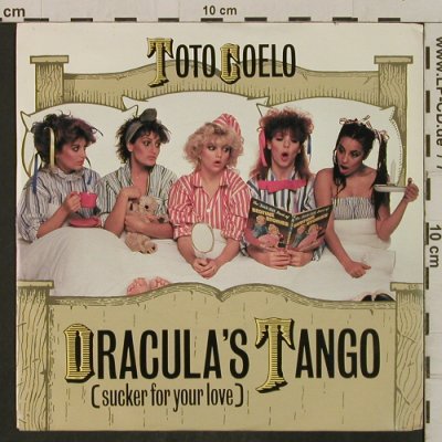 Toto Coelo: Dracula's Tango / Mucho Macho, Radialchoi (TIC 11), UK, 1982 Typ: 7" Best.-Nr.: T2267 Preis: 1,50 Euro