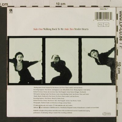 Brown,Sam: Walking back To Me / Tender Hearts, AM (390290-7), D, 1988 Typ: 7" Best.-Nr.: T2276 Preis: 1,50 Euro