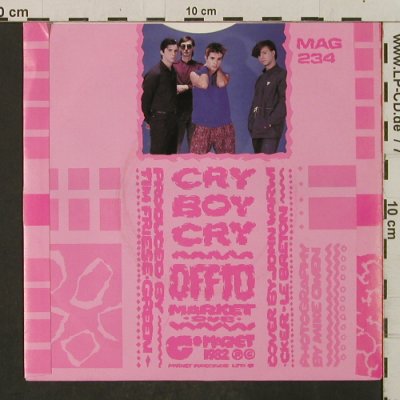 Blue Zoo: Cry Boy Cry/Off To Market Dub, Magnet(MAG 234), UK, 1982 - 7inch - T2280 - 1,50 Euro