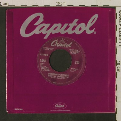 Missing Persons: Walking In L.A. / Mental Hopscotch, Capitol(B-5212), US, FLC, 1982 - 7inch - T2289 - 2,00 Euro