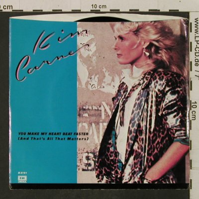 Carnes,Kim: You Make My Heart Beat Faster, EMI (B-8191), US, m-/vg+, 1983 Typ: 7" Best.-Nr.: T2293 Preis: 1,50 Euro