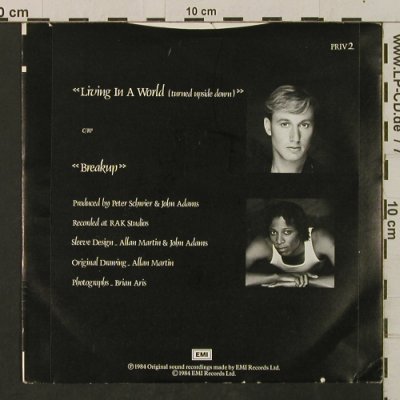 Private Lives: Living In A World / Breakup, EMI(PRIV 2), UK, 1984 - 7inch - T2354 - 1,50 Euro