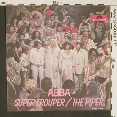 Abba: Super Trouper/The Piper, Polydor(2002 012), D, 1980 - 7inch - T240 - 2,50 Euro