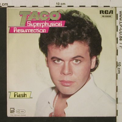 Taco: Superphysical Resurrection / Flash, RCA(PB 69086), D,blueViny, 1983 - 7inch - T2424 - 4,00 Euro