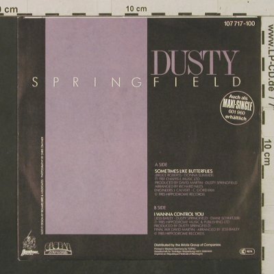 Springfield,Dusty: Sometimes Like Butterflies, Global(107 717), D, 1985 - 7inch - T2428 - 3,00 Euro