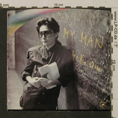 Ono,Yoko: My Man / Let The Tears Dry, m-/vg+, Polydor(PD 2224), US, 1982 - 7inch - T2484 - 5,00 Euro