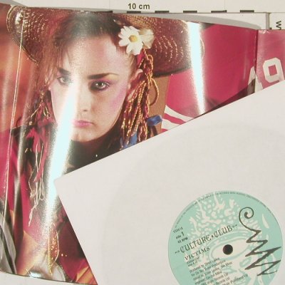 Culture Club: Victims/ColourByNumbers,PosterCover, Virgin (VS 641), UK,Sticker, 1983 Typ: 7" Best.-Nr.: T2489 Preis: 6,00 Euro