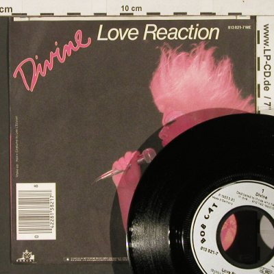 Divine: Love Reaction / Inst., Bobcat(813 821-7), D, 1983 - 7inch - T248 - 2,50 Euro
