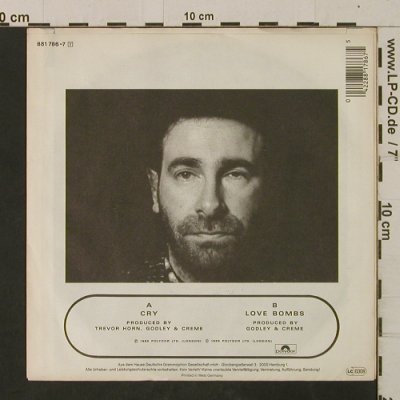 Godley & Creme: Cry, Polydor(881 786-7), D, 1985 - 7inch - T2581 - 2,50 Euro