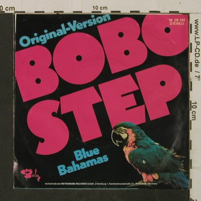 Blue Bahamas: Bobo Step, m-/vg+,woc, Barclay(m28.140), D, 1976 - 7inch - T2653 - 1,50 Euro