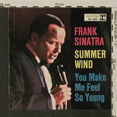 Sinatra,Frank: Summer Wind/You Make Me FeelSoYoung, Reprise(RA 0509), D,  - Cover - T2681 - 1,50 Euro