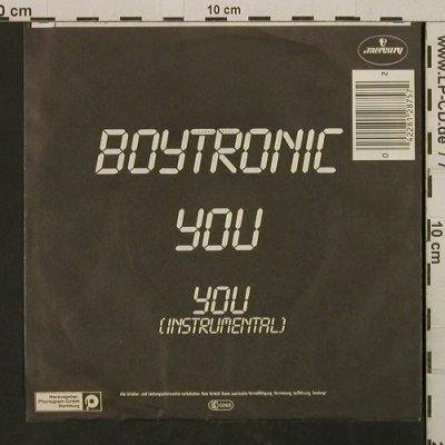 Boytronic: You, Mercury(812 875-7), D, 1983 - 7inch - T2727 - 3,00 Euro