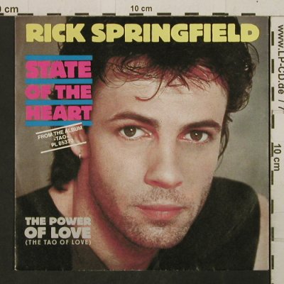 Springfield,Rick: State Of The Heart/The Power OfLove, RCA(PB 49959), D, 1985 - 7inch - T2745 - 1,50 Euro