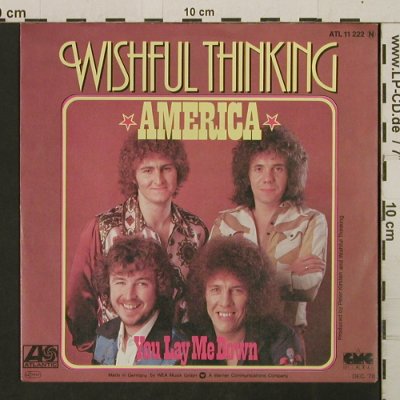 Wishful Thinking: America/You Lay Me Down, WEA(Atl 11 222), D, 1978 - 7inch - T2747 - 2,50 Euro