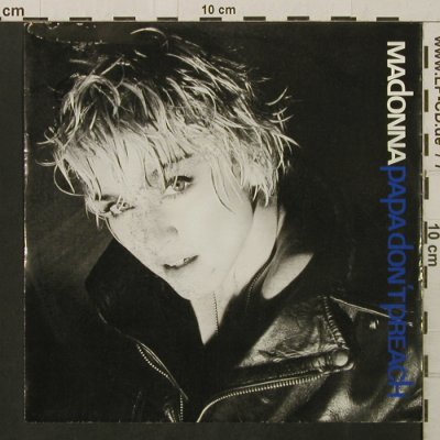 Madonna: Papa Don't Preach/Ain't No Big Deal, Sire, stoc(928 636-7), D, m-/vg+, 1986 - 7inch - T2819 - 2,00 Euro