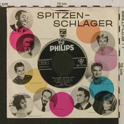 Day,Doris: WhateverWillBeWillBe(Que Será Será), Philips, FLC (321 913), D, 1956 Typ: 7" Best.-Nr.: T2821 Preis: 2,50 Euro
