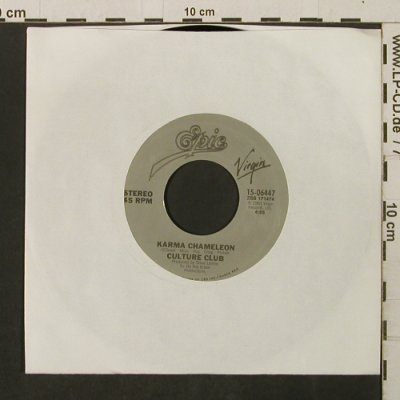 Culture Club: Kharma Chameleon/DoYouReallyWant..., Epic/Virgin (15-06447), US, LC, Ri, 1983 Typ: 7" Best.-Nr.: T2823 Preis: 2,00 Euro