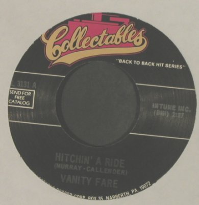 Vanity Fair: Hitchin' A Ride/Early In TheMorning, Collectables(COL 3131), US, LC,  - 7inch - T2830 - 2,00 Euro