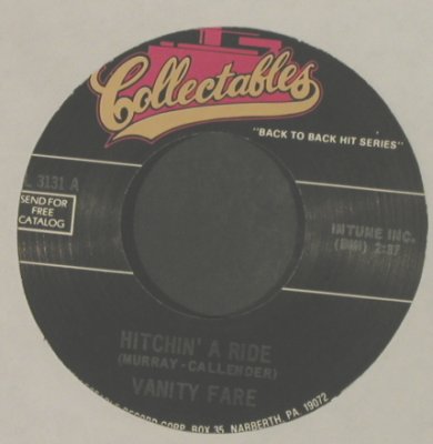 Vanity Fair: Hitchin' A Ride/Early In TheMorning, Collectables (COL 3131), US, LC Typ: 7" Best.-Nr.: T2830 Preis: 2,00 Euro