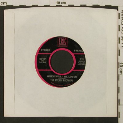 Everly Brothers: Let It Be Me / When Will I Be Loved, Eric(259), US, LC, Ri, 1960 - 7inch - T2832 - 2,50 Euro