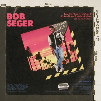 Seger,Bob: Shakedown / The Aftermath, MCA(254782-1), D, 1987 - 7inch - T298 - 3,00 Euro